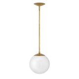 Warby Small Pendant - Heritage Brass - by Hinkley