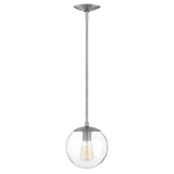 Warby Small Pendant - Polished Antique Nickel - by Hinkley