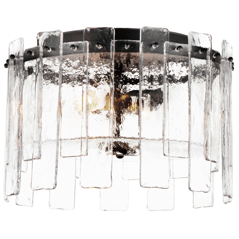Warren Flush Mount Dark Bronze By Maxim Lighting