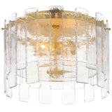 Warren Flush Mount Gold Leaf By Maxim Lighting 