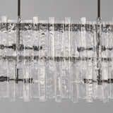 Warren Linear Chandelier Dark Bronze By Maxim Lighting - Detailed View1