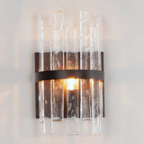 Warren Wall Sconce Dark Bronze By Maxim Lighting - Front View