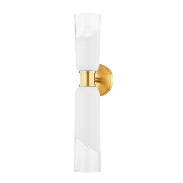 Wasson Wall Sconce By Hudson Valley Aged Brass