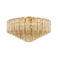 Watertown Flush Mount - Champagne Textured by Hudson Valley