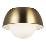 Watson Wall Sconce 13 Inch Aged Gold Brass
