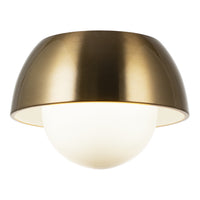 Watson Wall Sconce 9 Inch Aged Gold Brass