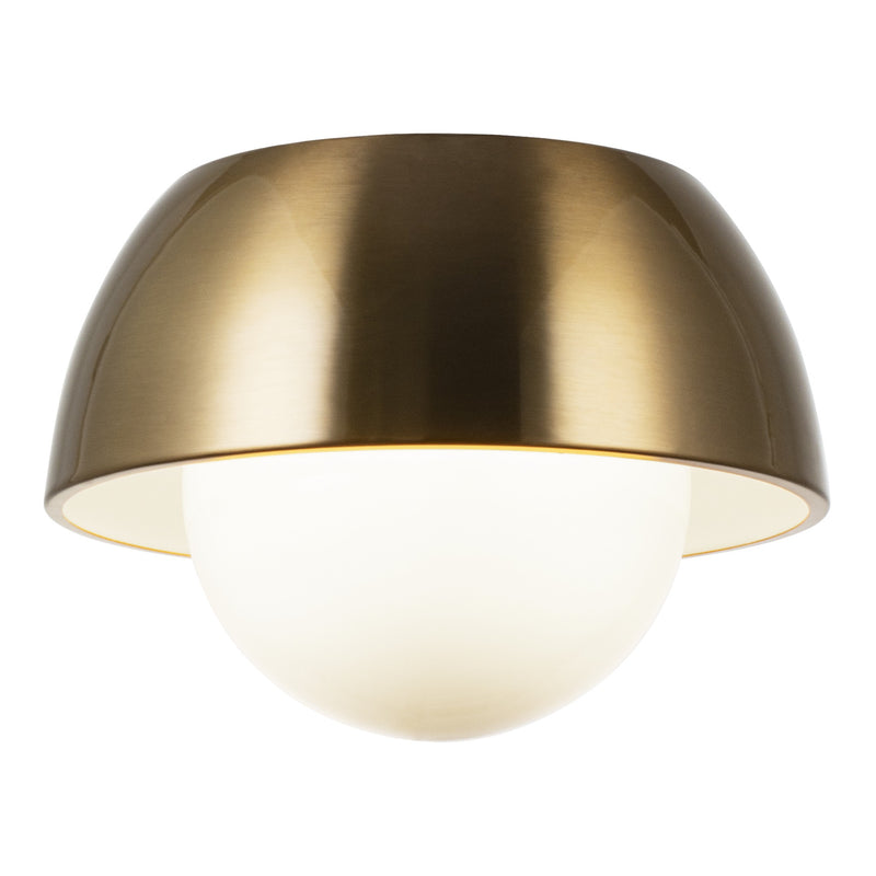 Watson Wall Sconce 9 Inch Aged Gold Brass