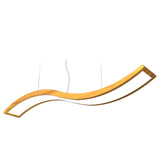 Wave Pendant Teak by Accord