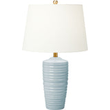 Waveland Table Lamp — 16", Frosted Anglia