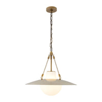 Waverly Pendant — Pearl White