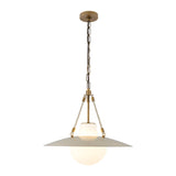 Waverly Pendant — Pearl White