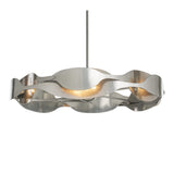 Waves Pendant, shown in Sterling, by Hubbardton Forge