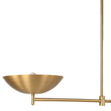 Waxlow Linear Suspension Plated Dark Antique Brushed Brass By Renwil Detailed View 1