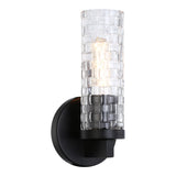 Weaver Wall Sconce 2-Light Black