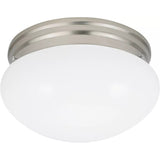 Webster Flushmount — 7.75 Inch, Brushed Nickel