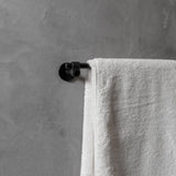 Welders Black Towel Rail-Cast by Buster and Punch in Zoomed View