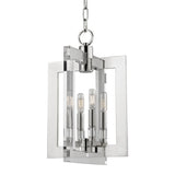 Wellington Pendant - 4-Light - Polished Nickel by Hudson Valley