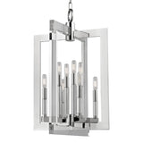 Wellington Pendant - 8-Light - Polished Nickel by Hudson Valley
