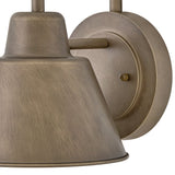 Wes Small Gooseneck Barn Light - Burnished Bronze