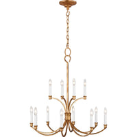 Westerly Chandelier — 29 3/8", Antique Gild
