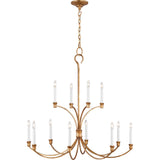 Westerly Chandelier — 42", Antique Gild