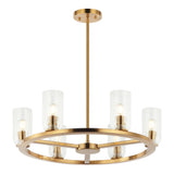 Westlock Pendant 24 Inch Aged Gold Brass