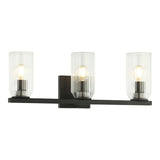 Westlock Wall Sconce 3 Light Matte Black