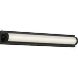 Weston Led Vanity Light — 28 Inch, Midnight Black