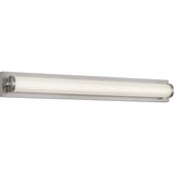 Weston Led Vanity Light — 34 Inch, Brushed Nickel