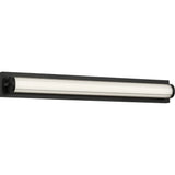 Weston Led Vanity Light — 34 Inch, Midnight Black