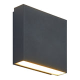 Weston Outdoor Wall Light 9 Inch Matte Black