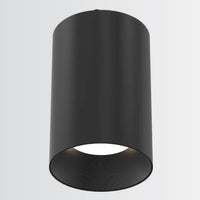 Whiskey Broad Ceiling Cylinder Light Small Black By Fase1Lighting