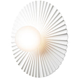 White/Opal Large Liila Muuse Ceiling/Wall Light by Nuura