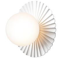 White/Opal Small Liila Muuse Ceiling/Wall Light by Nuura