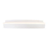 White 16inch Beanie Flush Mount by Kuzco