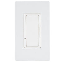 White 1 Switch Dimmer by Eurofase Heating