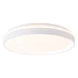 White 20inch Beanie Flush Mount by Kuzco