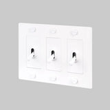 White without Logo 3G Toggle Switch-Cross by Buster and Punch