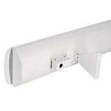 White Astra Dual Element 39" 4000 Watt Patio Heather by Eurofase Heating Details