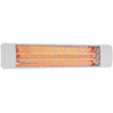 White Chevron Dual Element 39inch 5000 Watt Electric Patio Heater by Eurofase Heating