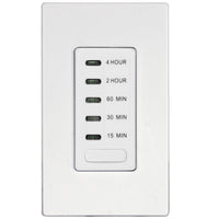 White Heating Timer by Eurofase Heating