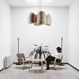 White Large Herz Multi-Light Chandelier by Traum