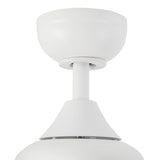 White Nash Ceiling Fan by Kuzco Lighting Details