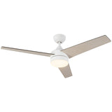 White Nash Ceiling Fan by Kuzco Lighting