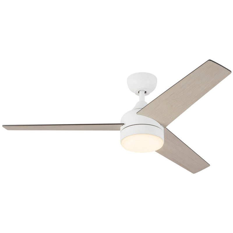 White Nash Ceiling Fan by Kuzco Lighting
