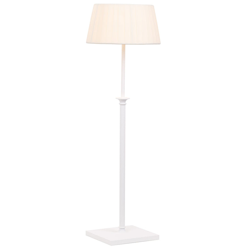 White Poldina Classic L Desk Table Lamp by Zafferano