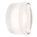 White Ripple Tuck Outdoor Wall-Ceiling Light by Modern Forms