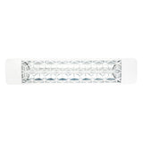White Stella Single Element 39" 2500 Watt Heather by Eurofase Heating