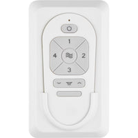 White Universal Control 4-Speed with Dimmer Wall/ Hand-Held Smart Control Kit by Visual Comfort Fans