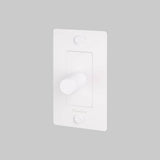 White with Logo 1G Dimmer-LED-Cross by Buster and Punch